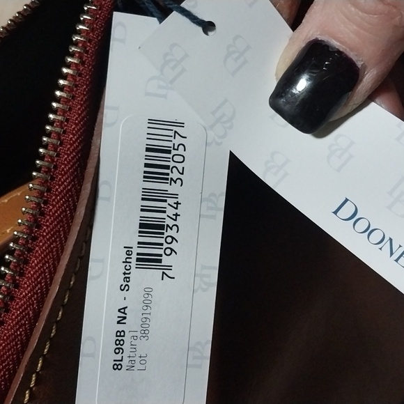 Dooney & Bourke Florentine Leather Satchel - Picture 9 of 9
